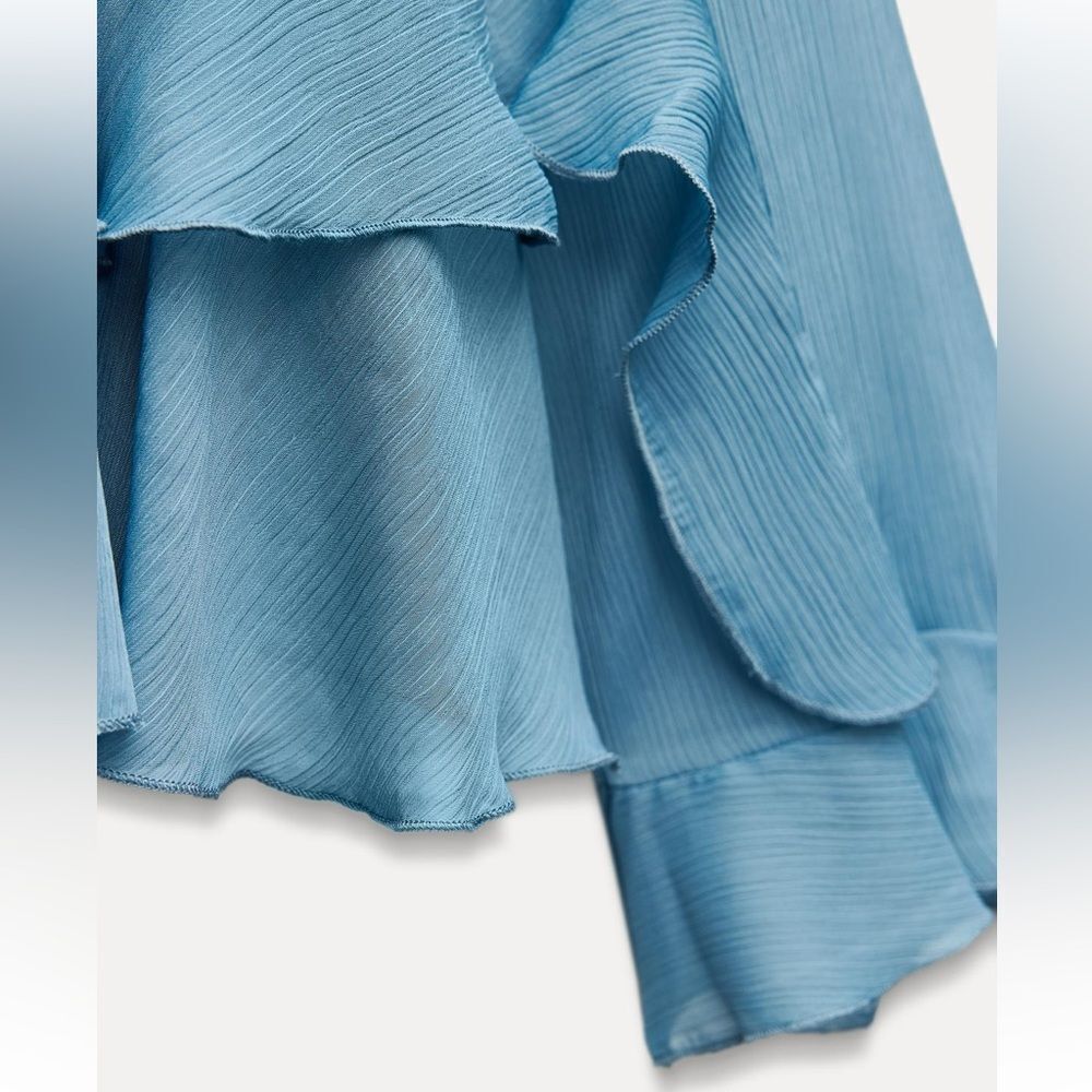 Zara ruffle blouse - Picture 5 of 5